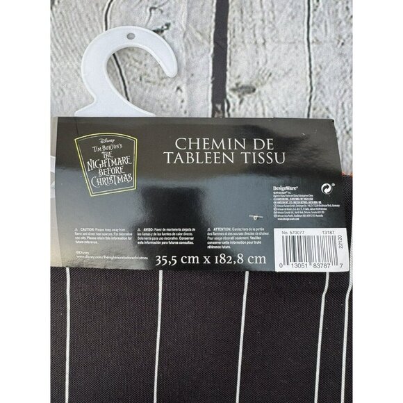 Nightmare Before Christmas Movie Jack Halloween Party Decoration Table Runner - Picture 5 of 5